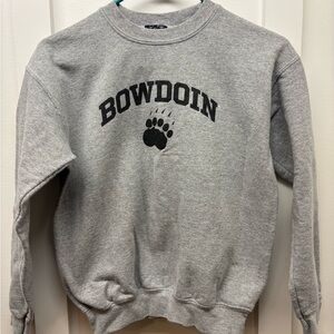 Gray Bowdoin Sweatshirt - Youth